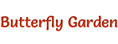 butterfly garden banner